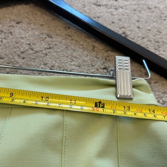 Sunday Best size 6 EUC worn once mint Green High-Low Pleated Mini Skirt - Picture 7 of 12